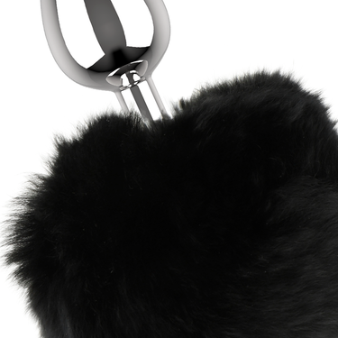 Plug anale in metallo Coquette con cristallo, eleganza e comfort